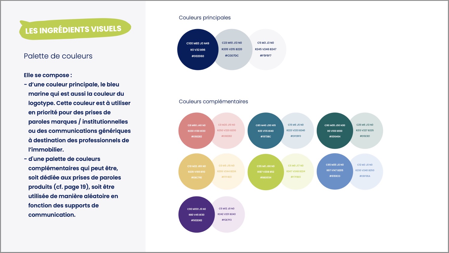 Charte graphique assurance