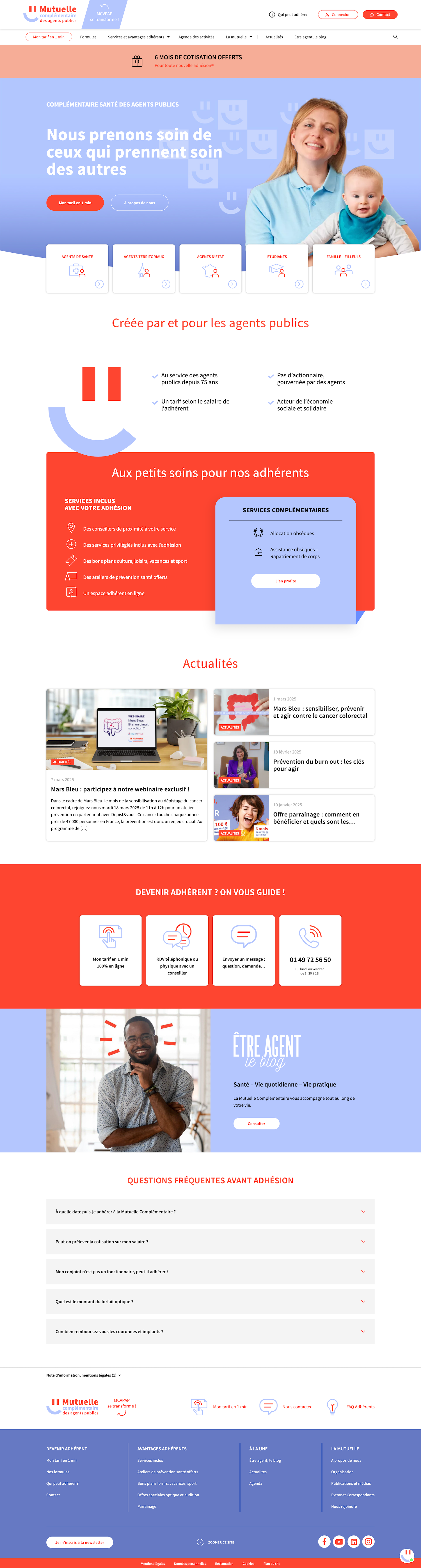 Nouvelle home site web MCVPAP