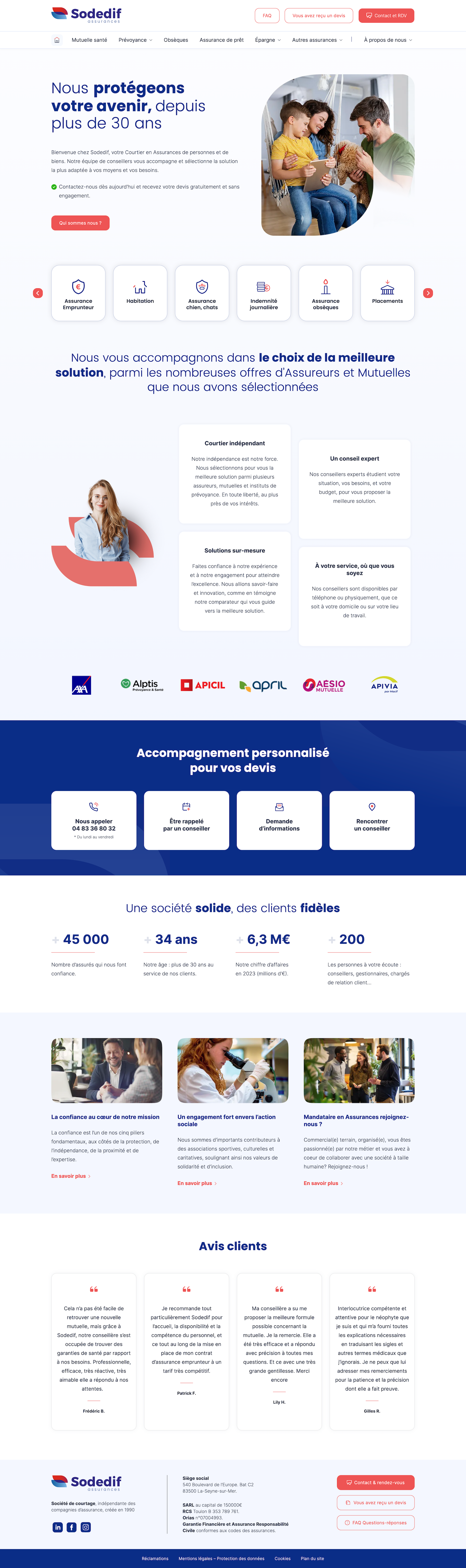 Refonte site Sodedif