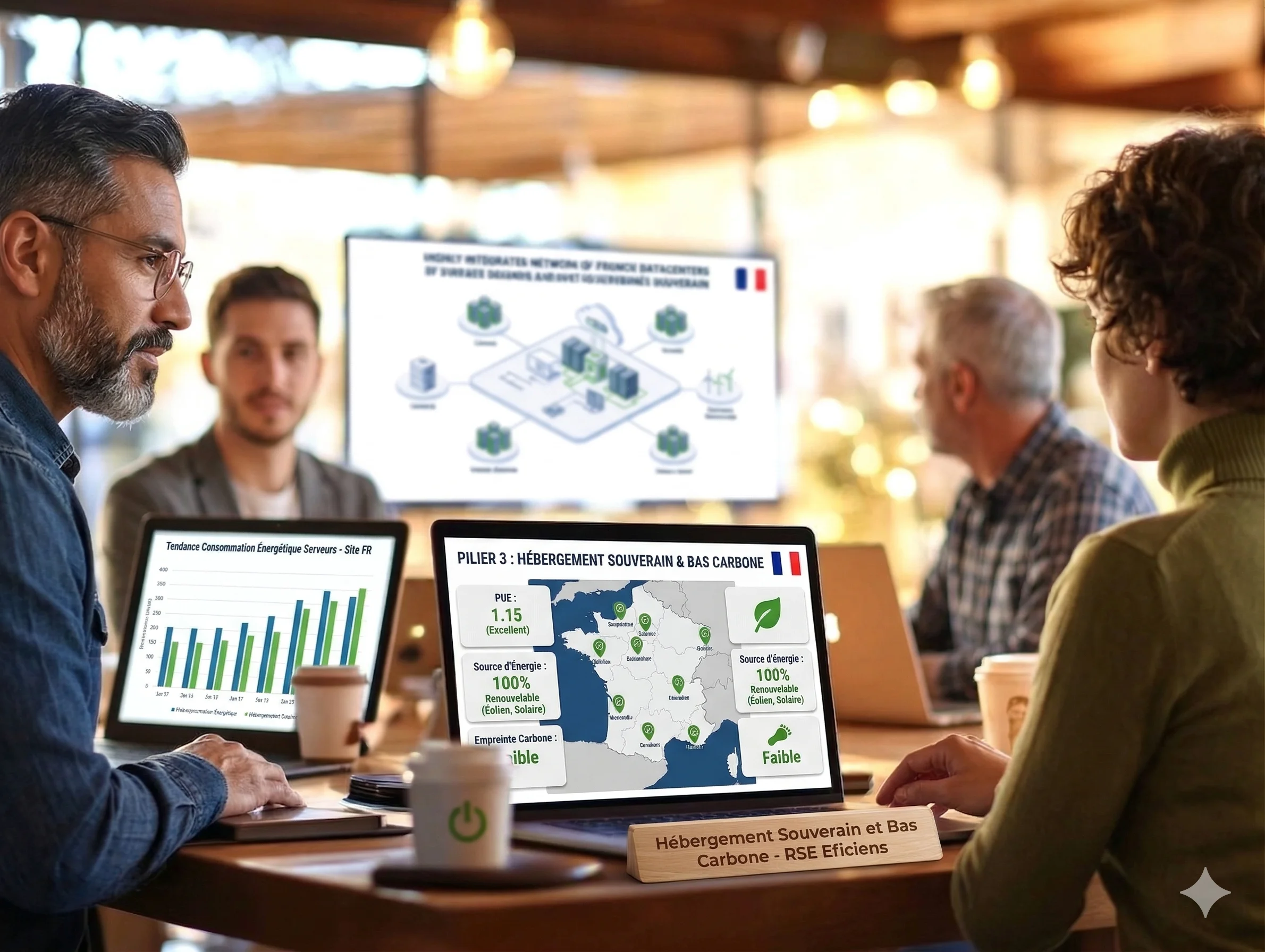 RSE hébergement souverain et bas carbone en France