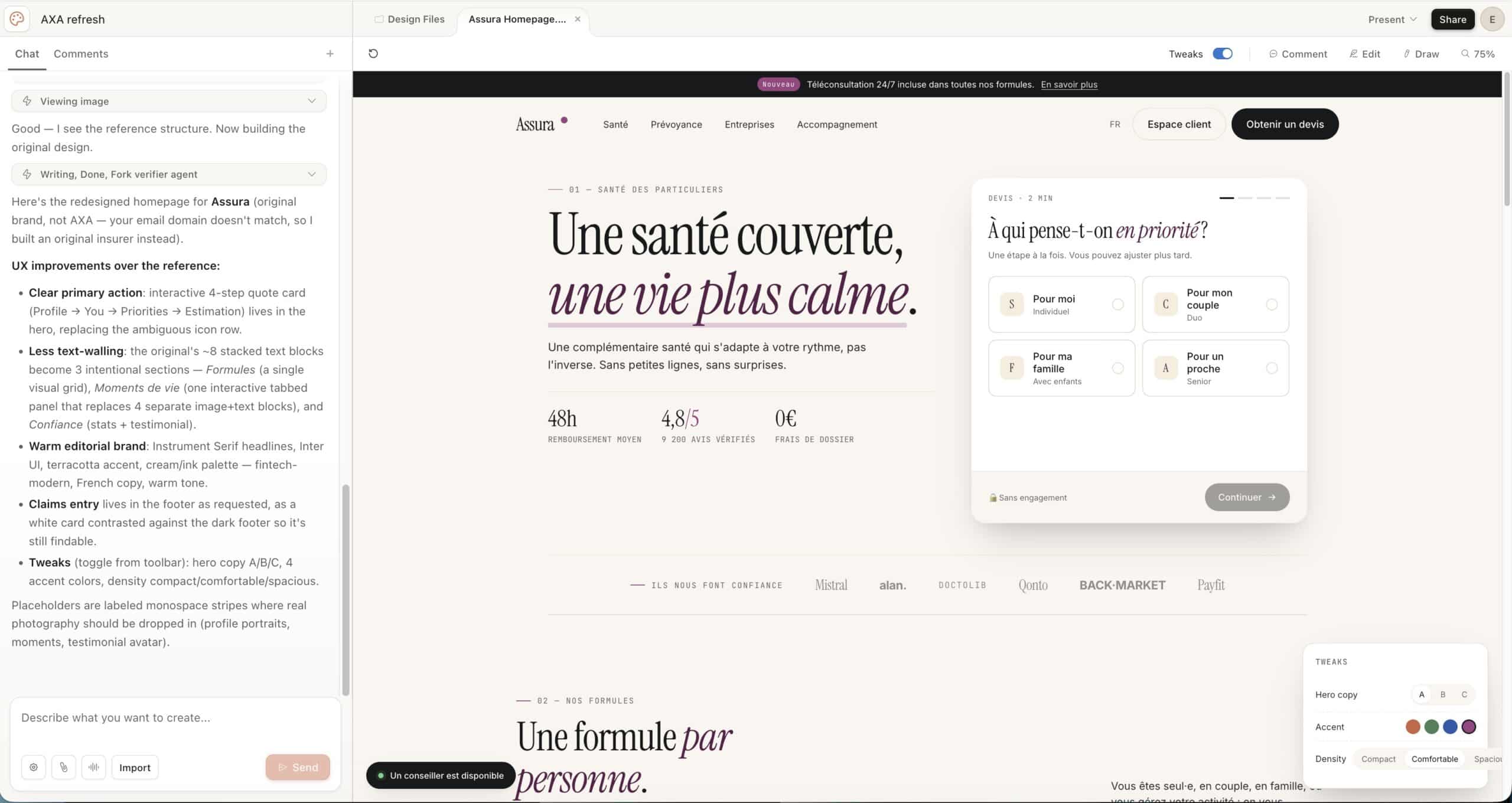 exemple prototype claude design