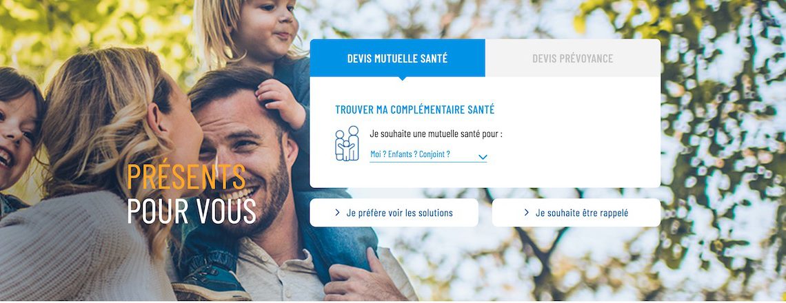 Site | Pour Mutuelle Bleue, une refonte intégrale de site web sous le signe de la performance