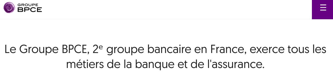Exemple header BPCE