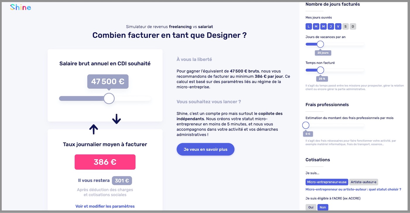 Comment fixer son TJM ?