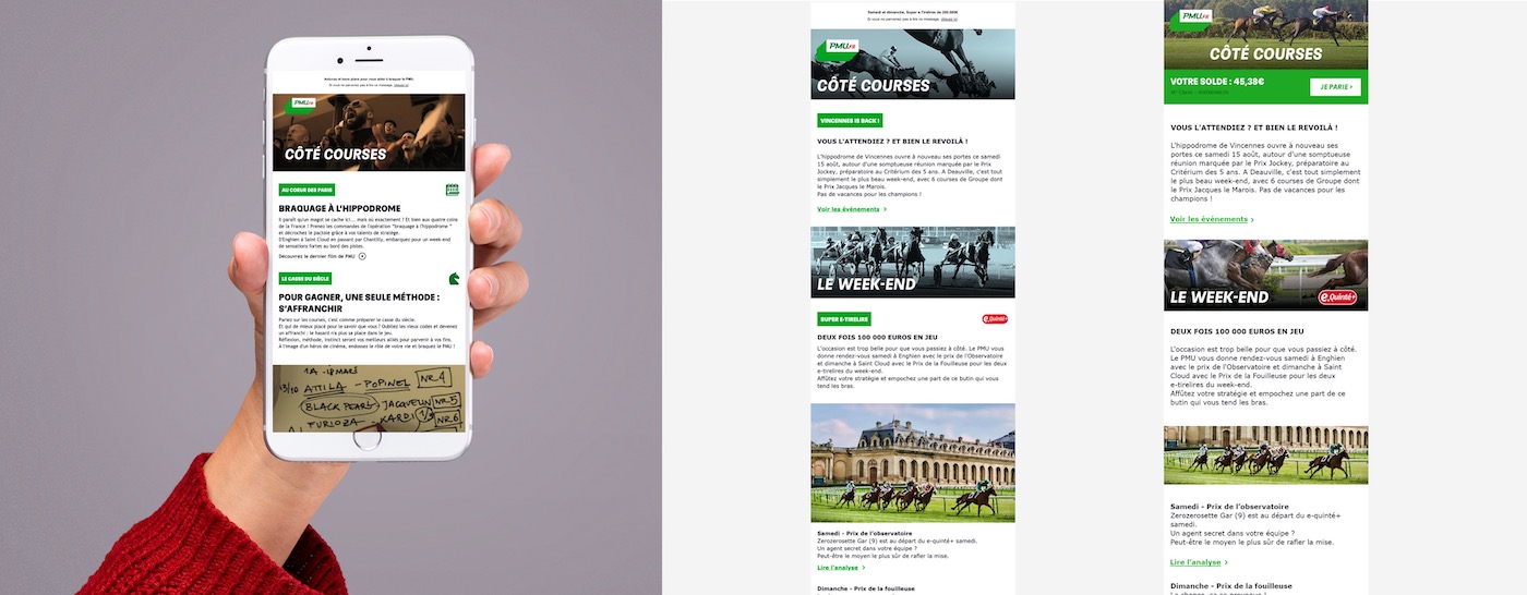 exemple newsletter pmu