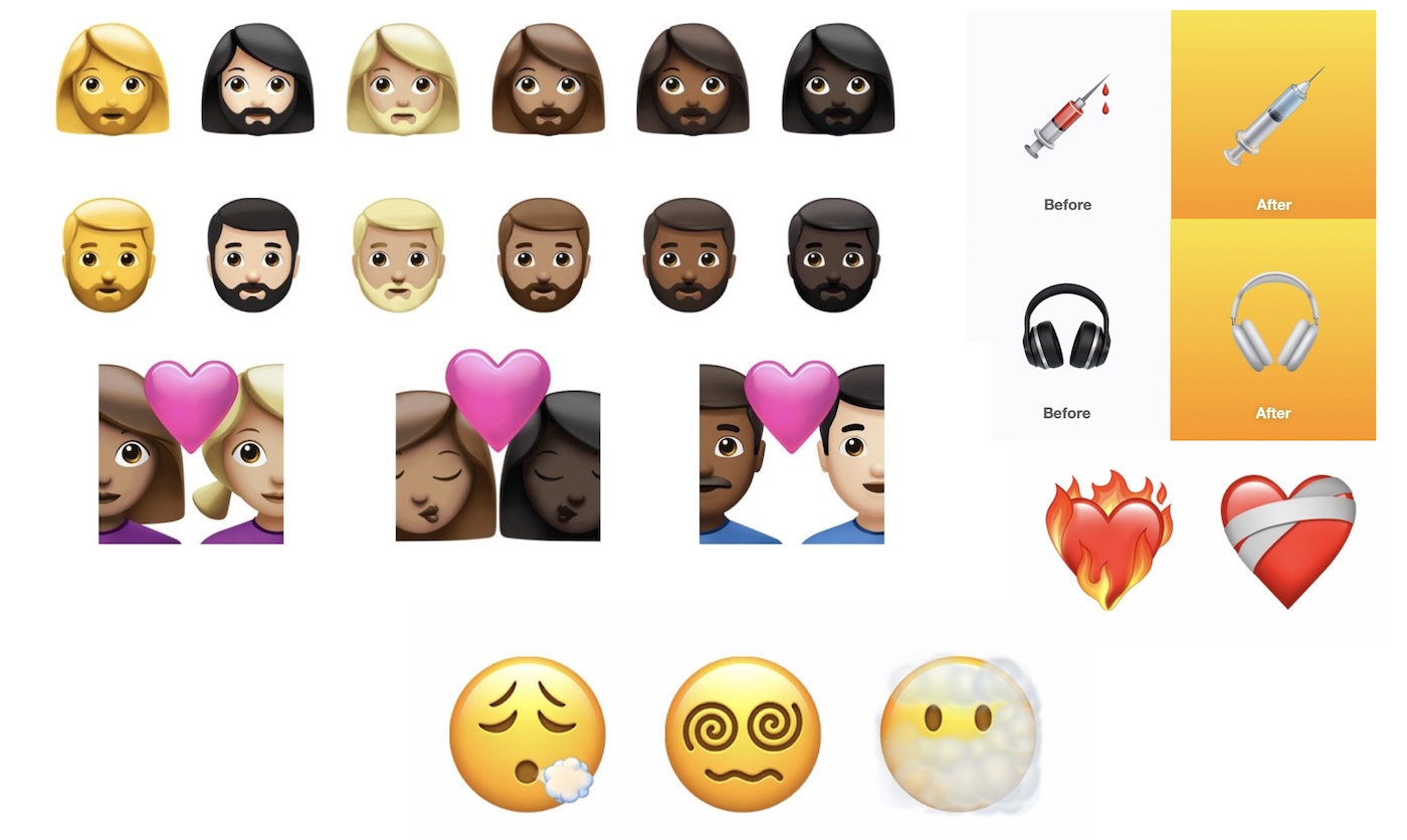 nouveaux emojis iphone ios 14.5