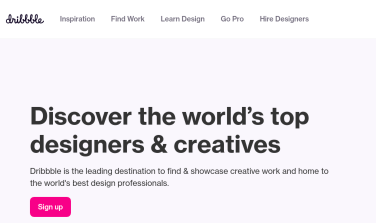Glassmorphism sur dribble