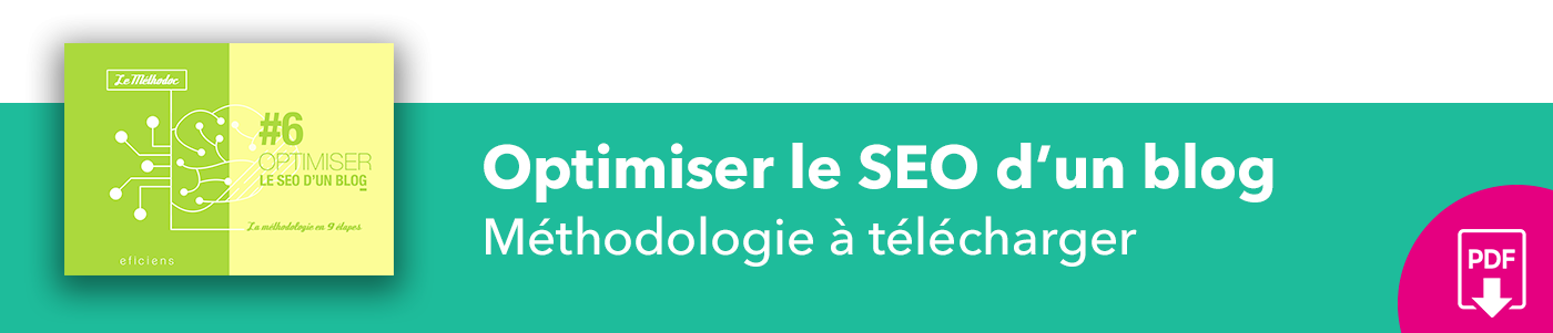 Bannière méthodoc #6 Optimiser le SEO d'un blog