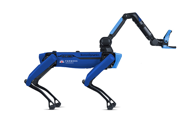 Spot, le chien robot de Boston Dynamics, rejoint le personnel de Farmers !