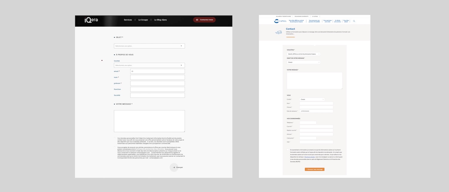 formulaire assurance mailto exemple