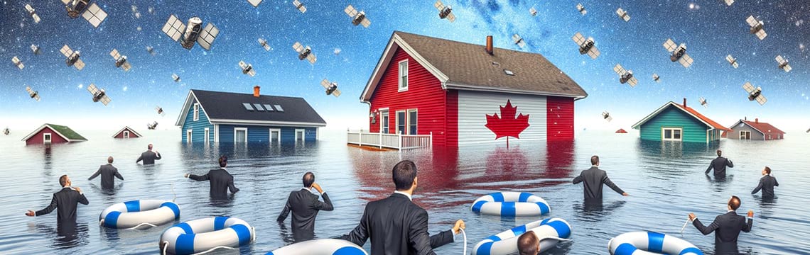 ICEYE, bouée de sauvetage des assureurs canadiens