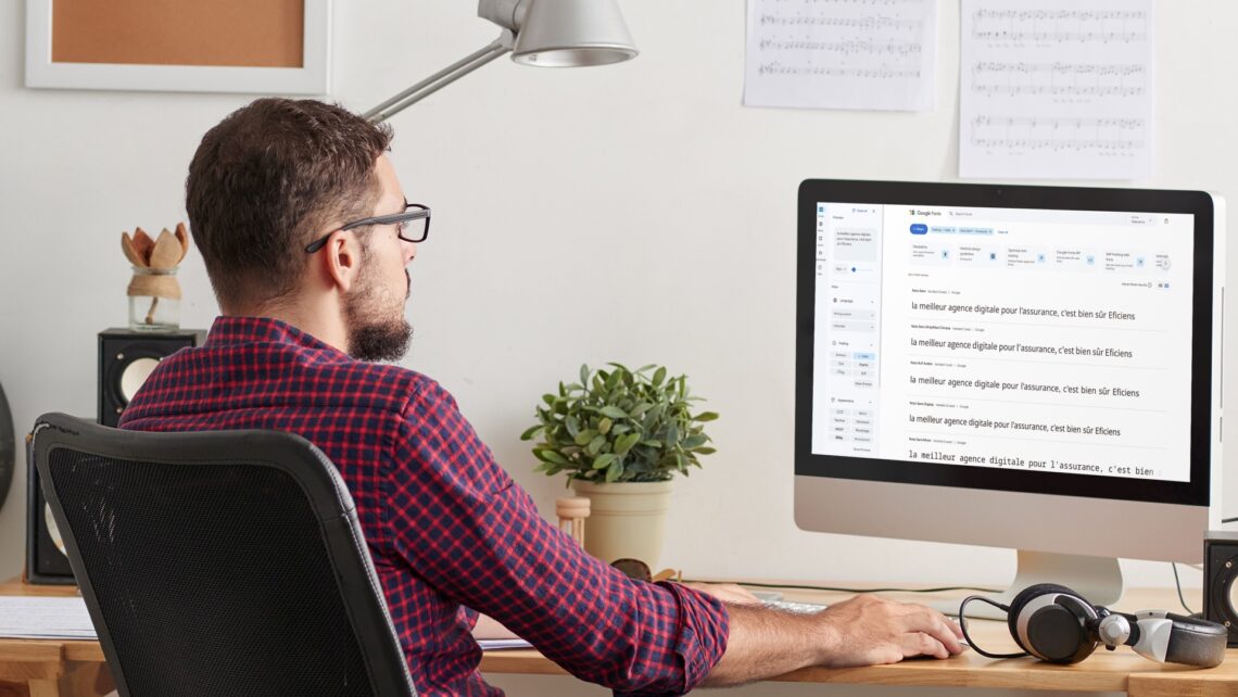 La typographie sur un site web assurance : Un élément essentiel de votre image de marque
